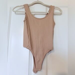 Sugar Rain Tan Bodysuit